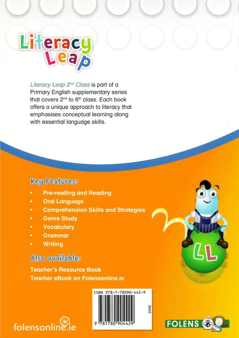 Literacy Leap - 2nd Class by Folens on Schoolbooks.ie