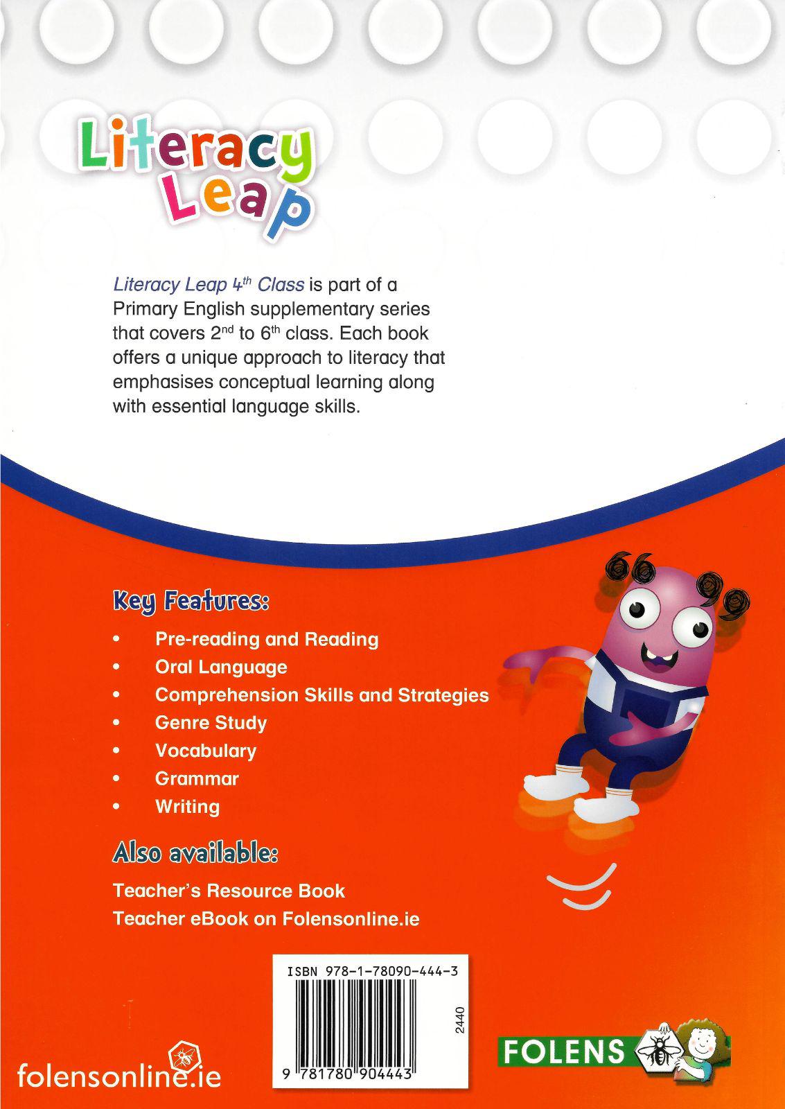 Literacy Leap - 4th Class by Folens on Schoolbooks.ie