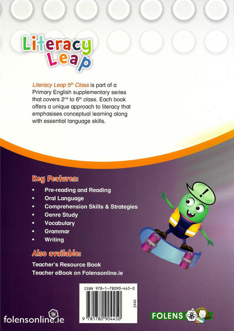 Literacy Leap - 5th Class by Folens on Schoolbooks.ie