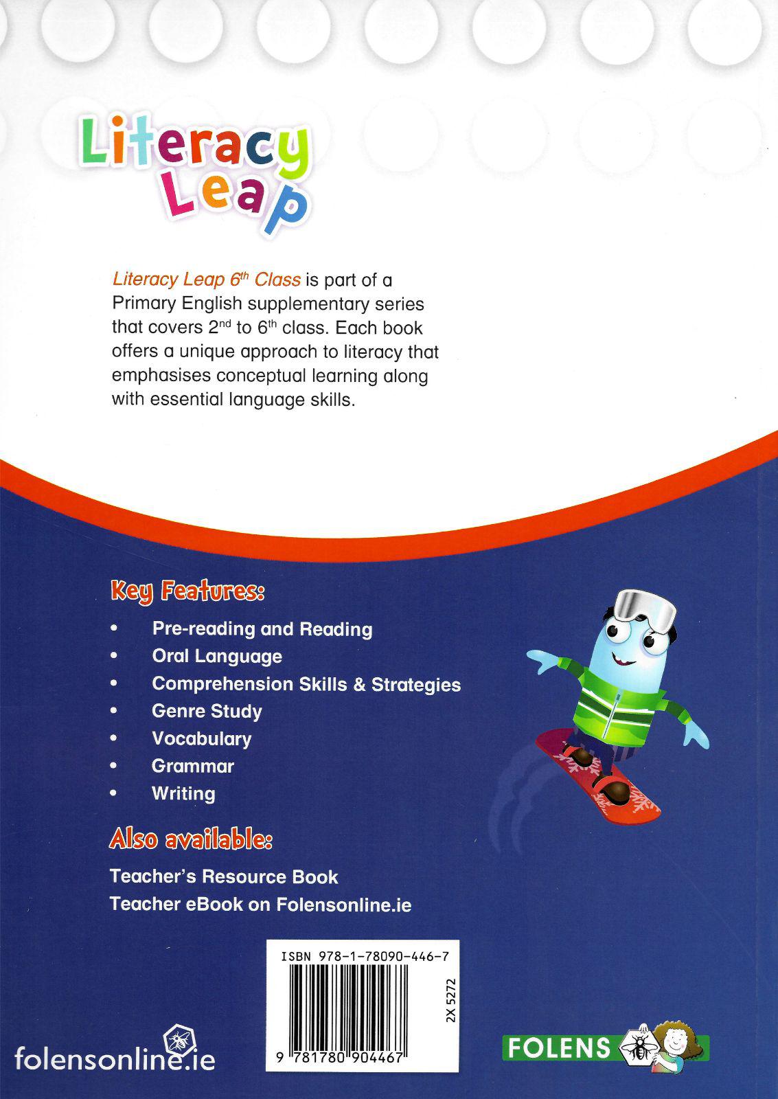 Literacy Leap - 6th Class by Folens on Schoolbooks.ie