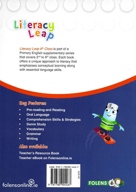 Literacy Leap - 6th Class by Folens on Schoolbooks.ie