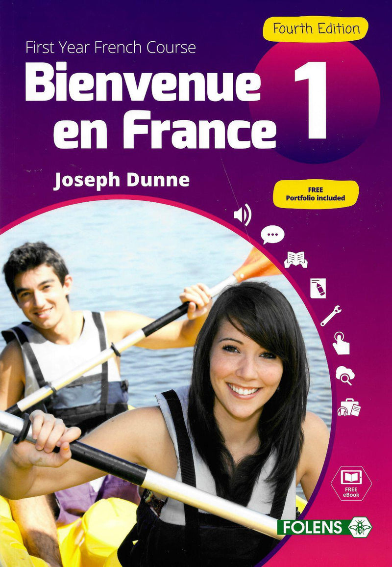 Bienvenue en France 1 - 4th Edition - Textbook & Workbook Set by Folens on Schoolbooks.ie