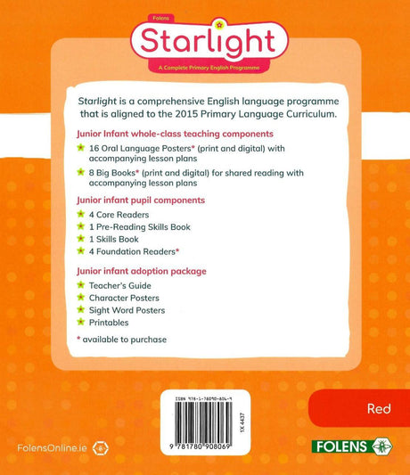 Starlight - Junior Infants Core Reader 4 by Folens on Schoolbooks.ie