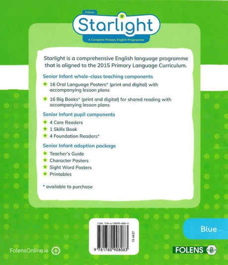 Starlight - Senior Infants Core Reader 2 by Folens on Schoolbooks.ie