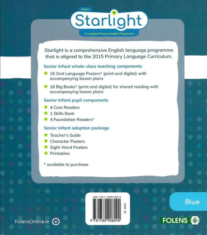 Starlight - Senior Infants Core Reader 3 by Folens on Schoolbooks.ie