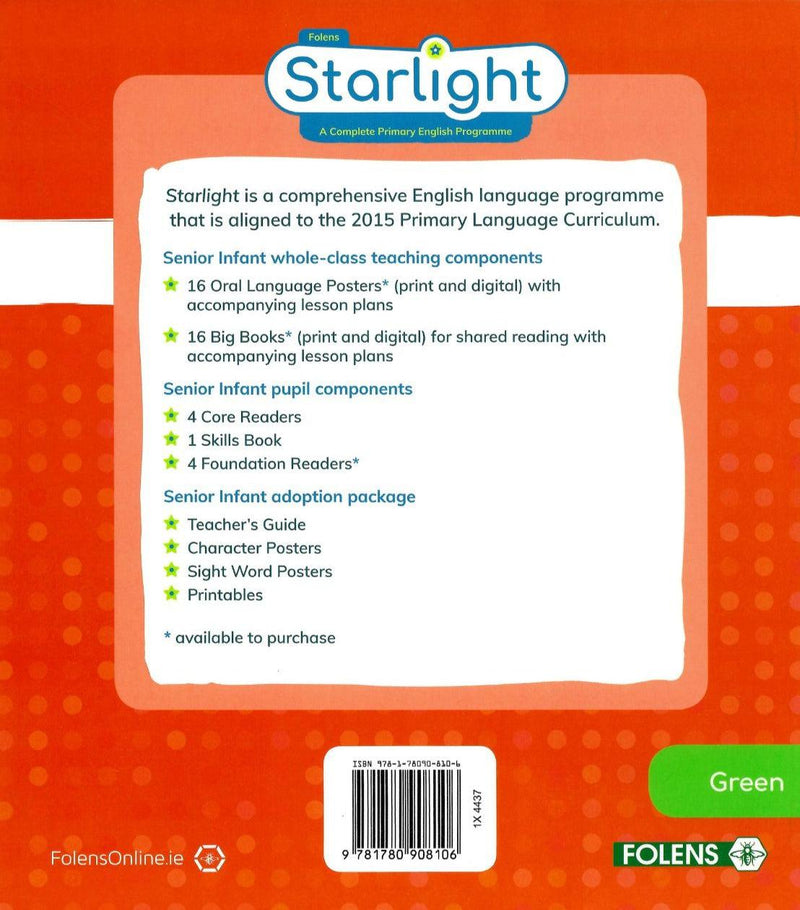 Starlight - Senior Infants Core Reader 4 by Folens on Schoolbooks.ie