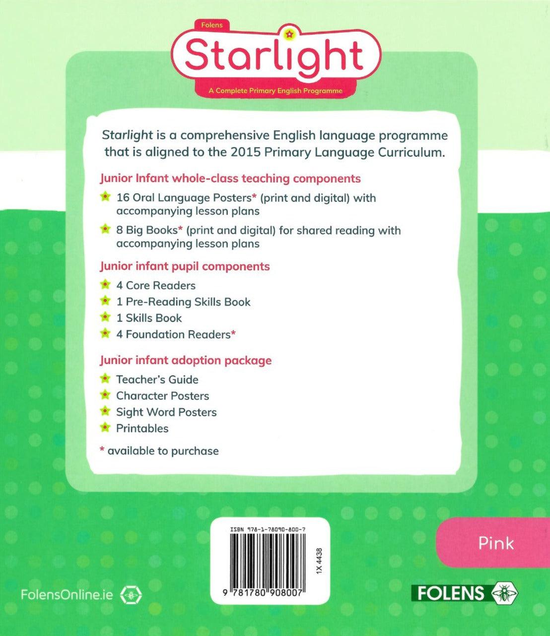 Starlight - Junior Infants - Foundation Level Readers 1-4 Pack by Folens on Schoolbooks.ie