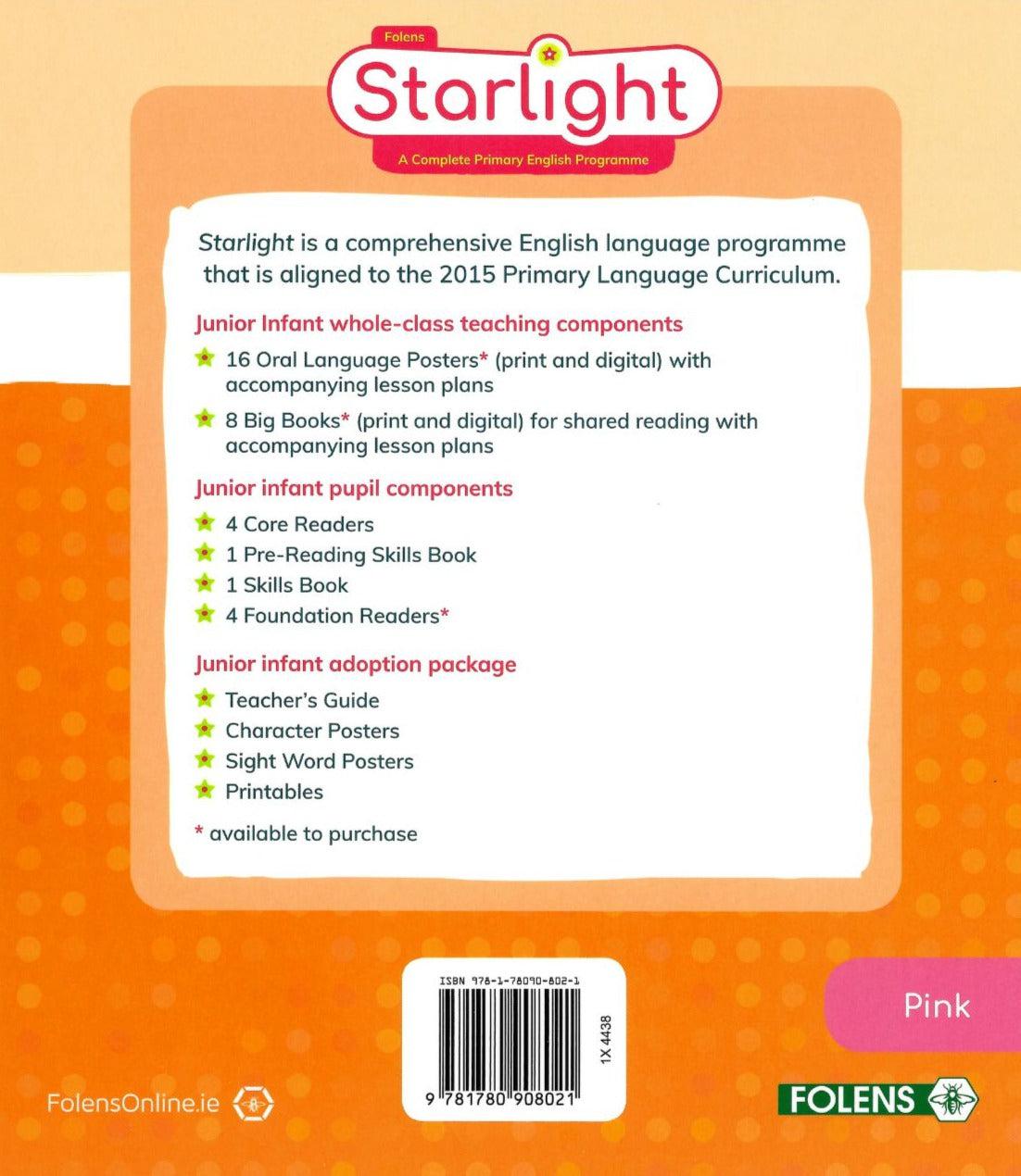 Starlight - Junior Infants - Foundation Level Readers 1-4 Pack by Folens on Schoolbooks.ie