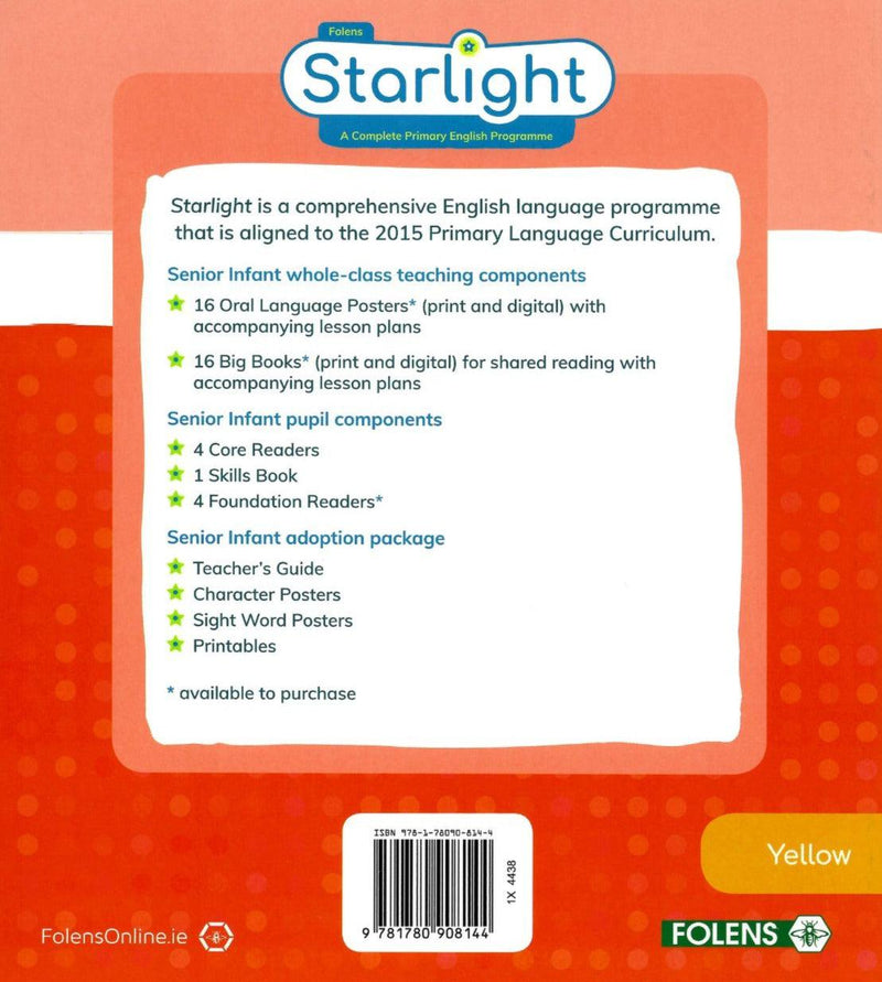 Starlight - Senior Infants - Foundation Level Readers 1-4 Pack by Folens on Schoolbooks.ie