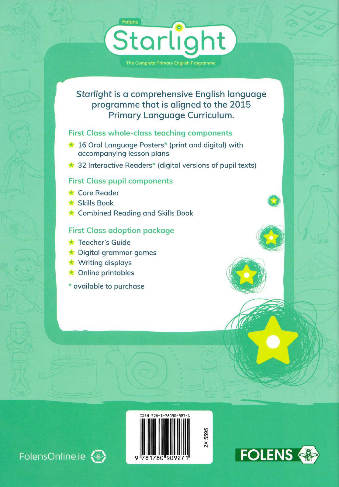 Starlight - 1st Class Combined Reader & Skills Book by Folens on Schoolbooks.ie