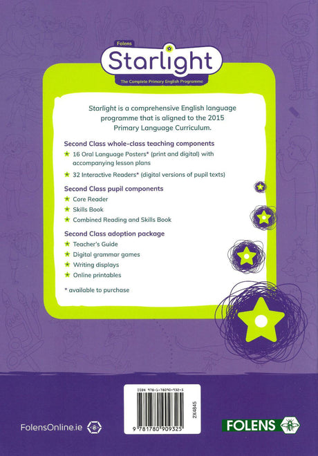 Starlight - 2nd Class Skills Book by Folens on Schoolbooks.ie