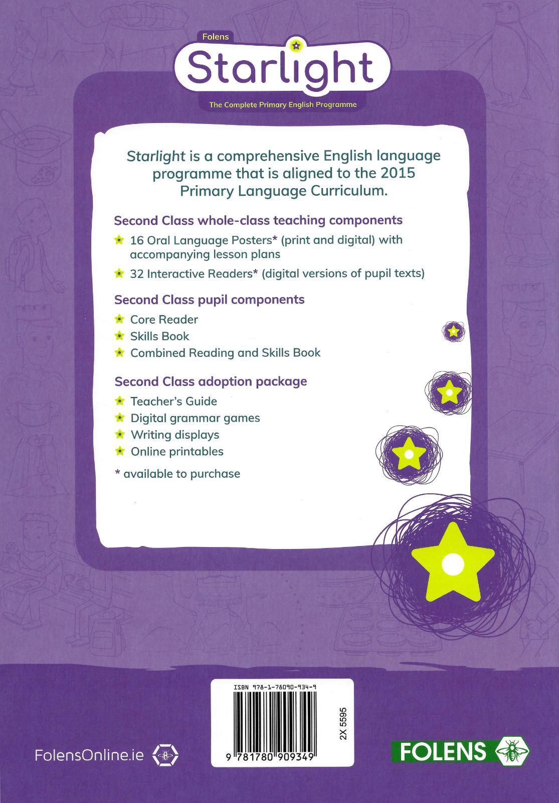 Starlight - 2nd Class Combined Reader & Skills Book by Folens on Schoolbooks.ie