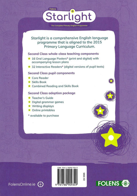 Starlight - 2nd Class Combined Reader & Skills Book by Folens on Schoolbooks.ie