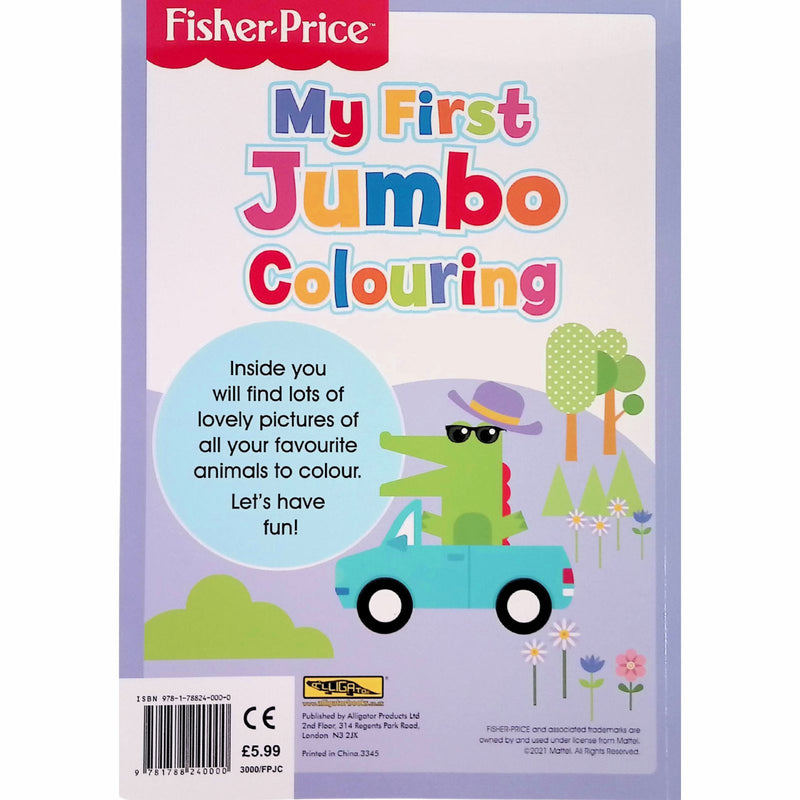 My First Jumbo Colouring Book by Fisher Price on Schoolbooks.ie