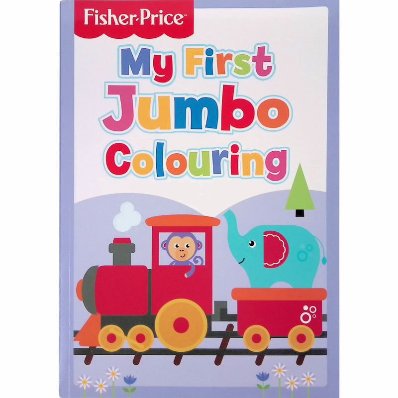 My First Jumbo Colouring Book by Fisher Price on Schoolbooks.ie