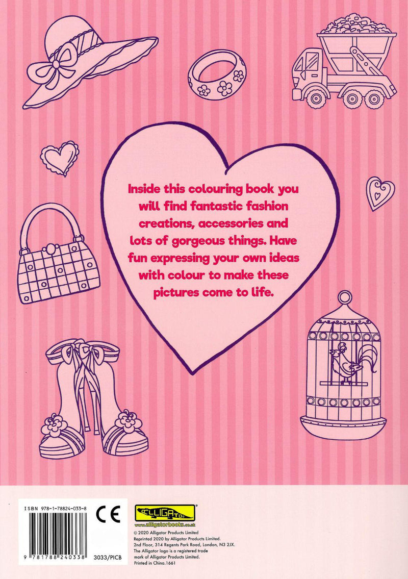 The Fantastic Pink Colouring Book by Alligator Books on Schoolbooks.ie