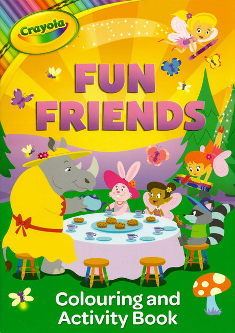 Crayola Fun Friends Colouring and Activity Book by Crayola on Schoolbooks.ie