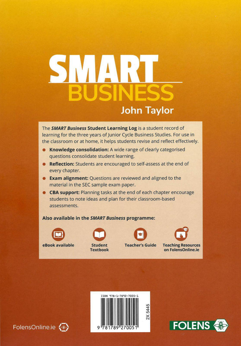 Smart Business - Workbook Only by Folens on Schoolbooks.ie
