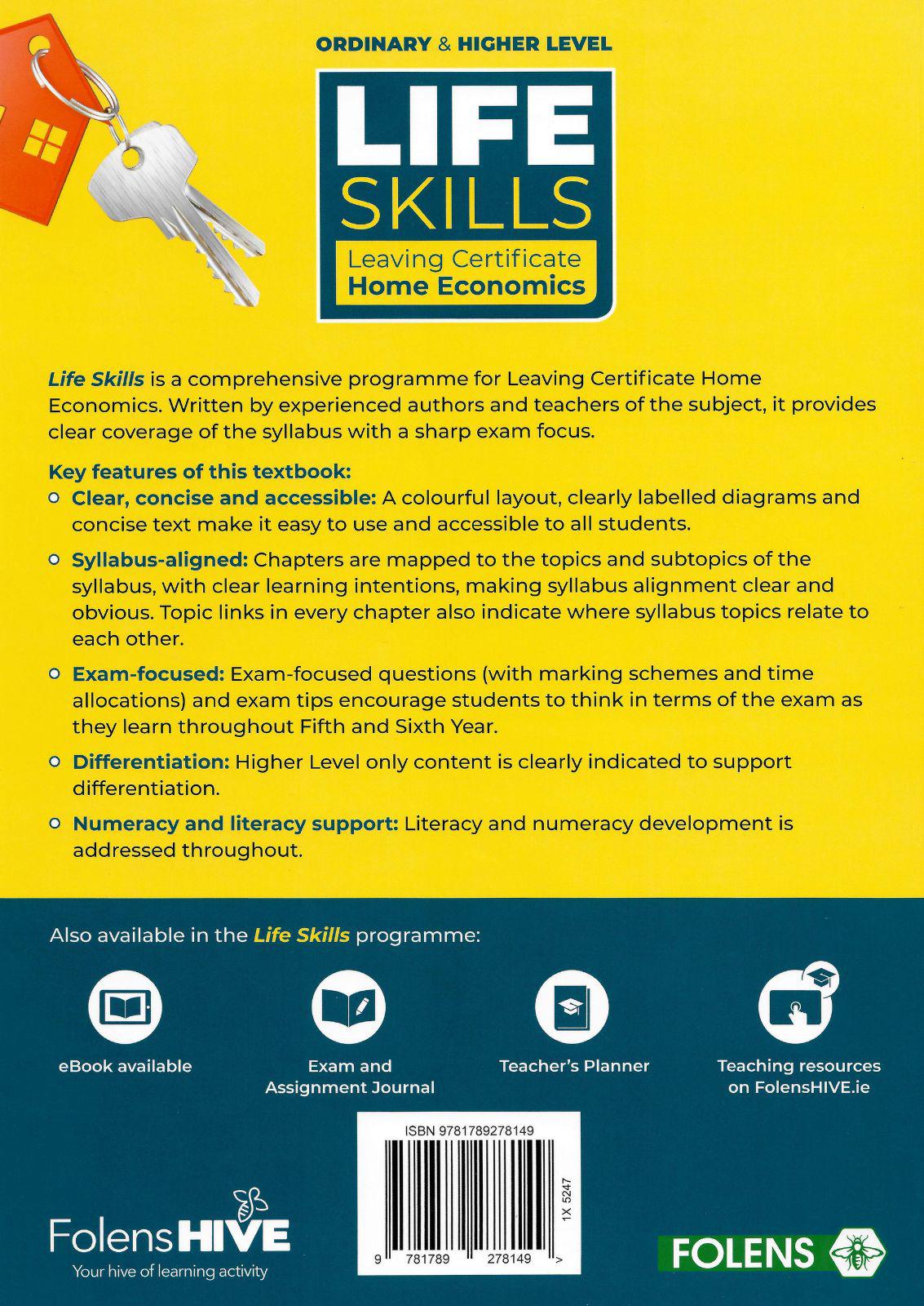 Life Skills - Textbook & Workbook Set by Folens on Schoolbooks.ie