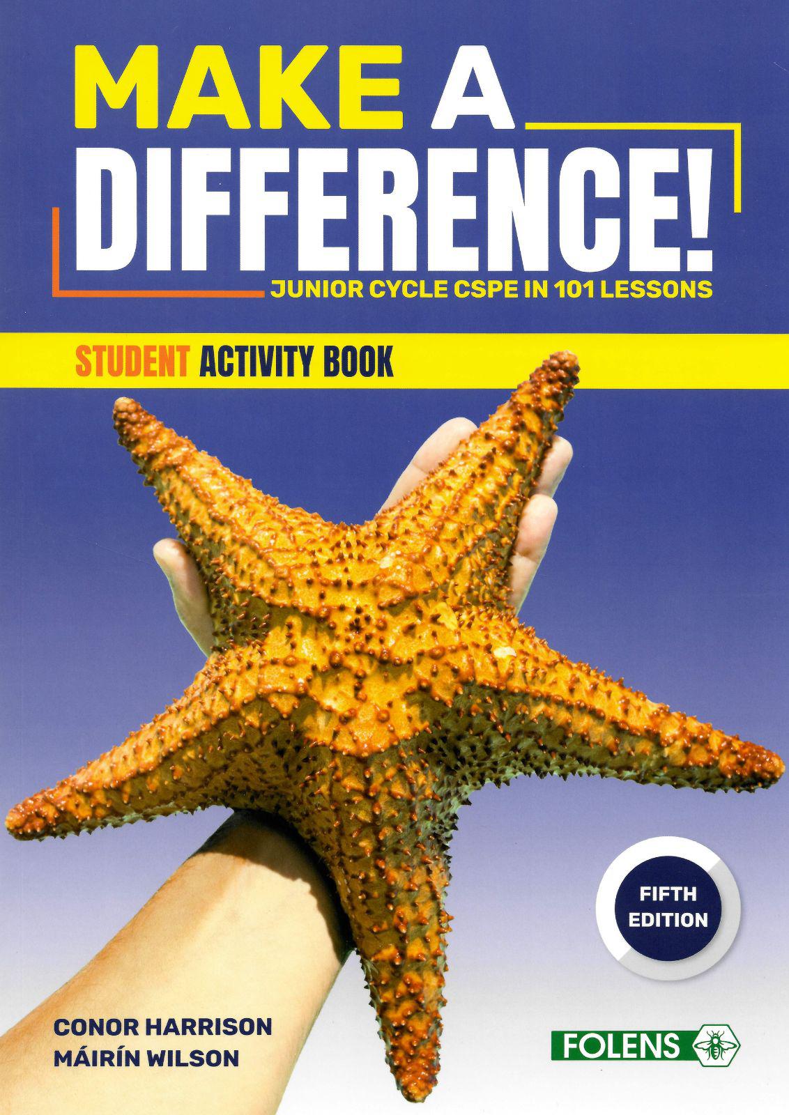 ■ Make a Difference! - 5th / Old Edition (2021) - Textbook & Workbook Set by Folens on Schoolbooks.ie