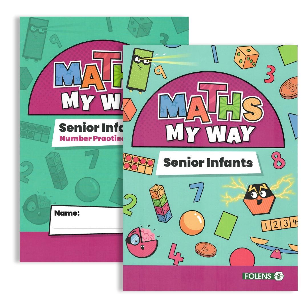 Maths My Way - Senior Infants - Textbook & Workbook Set by Folens on Schoolbooks.ie