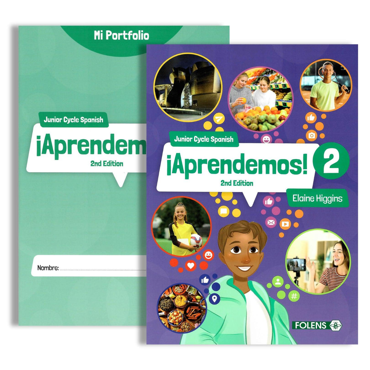 ¡Aprendemos! Book 2 - Textbook & Workbook Set - 2nd / New Edition (2024) by Folens on Schoolbooks.ie