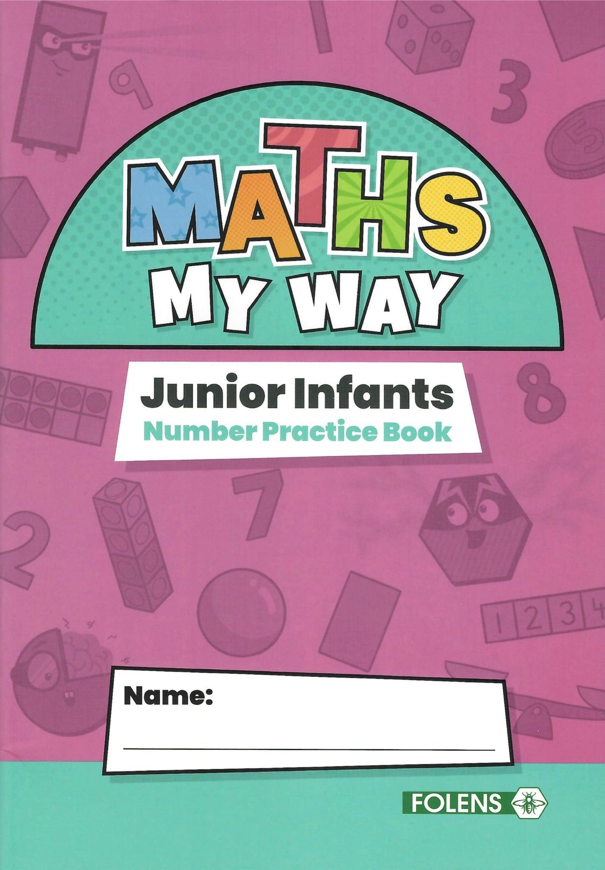 Maths My Way - Junior Infants - Number Practice Book Only by Folens on Schoolbooks.ie