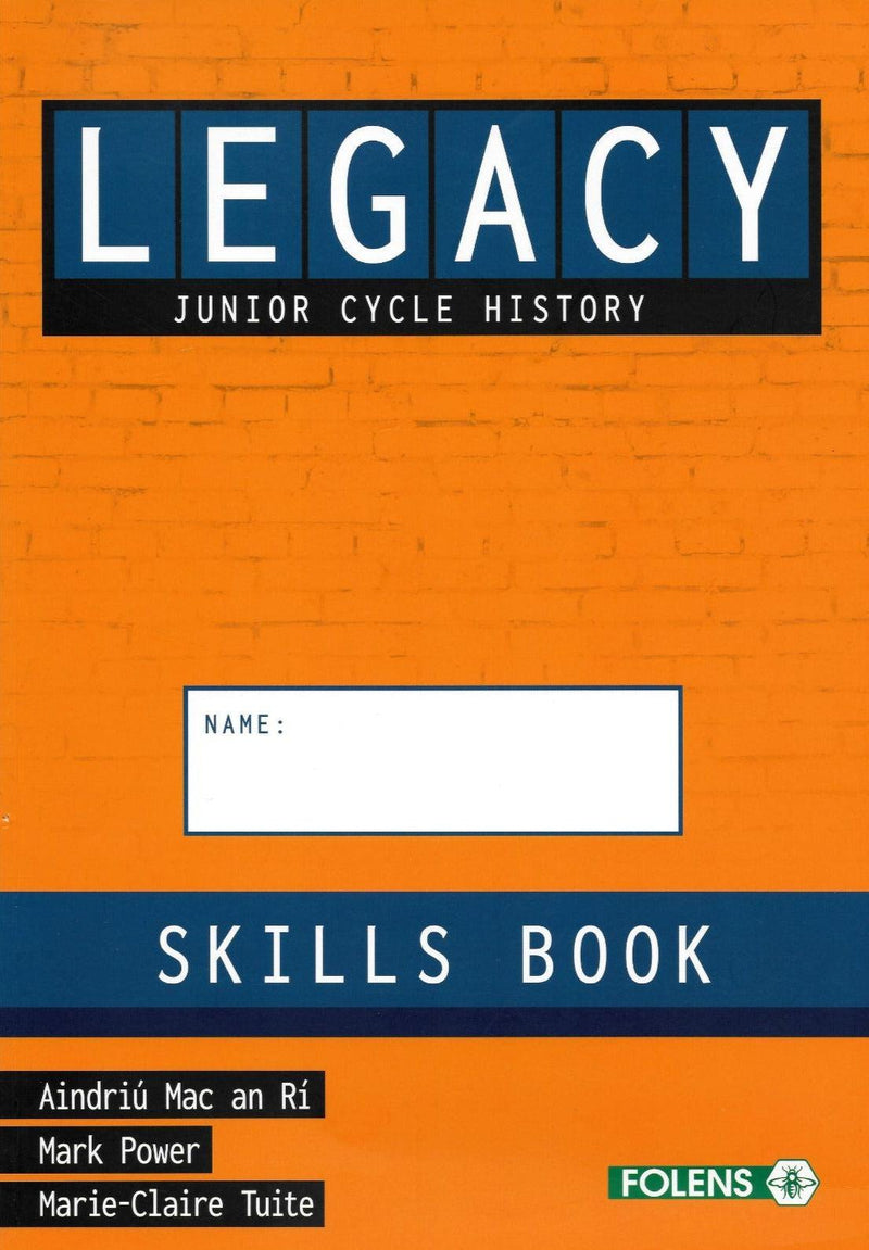Legacy - Workbook Only by Folens on Schoolbooks.ie