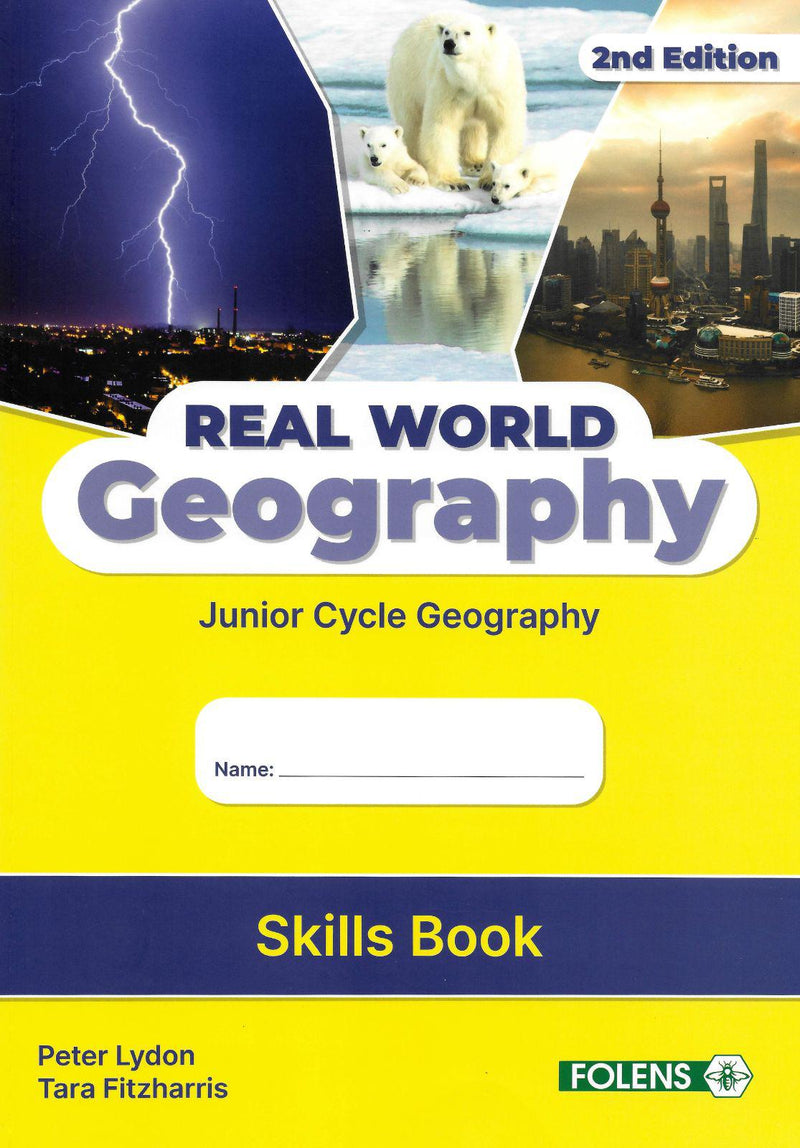 Real World Geography - Textbook and Workbook Set - 2nd / New Edition (2022) by Folens on Schoolbooks.ie