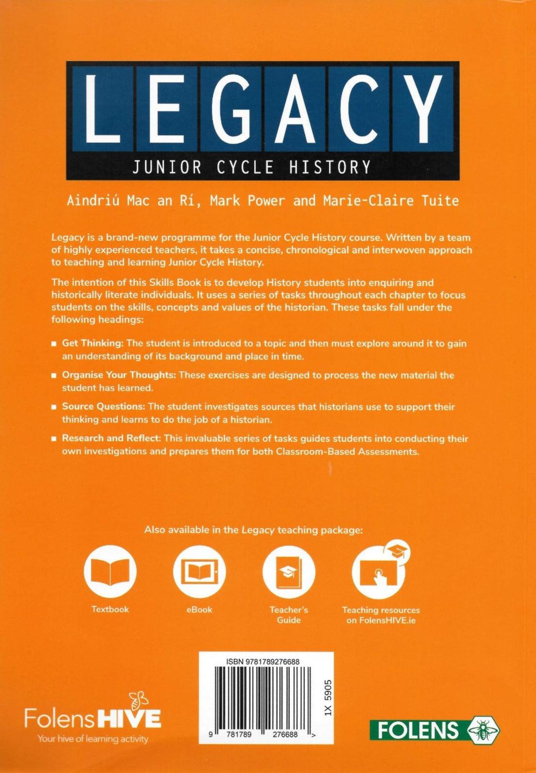 Legacy Book Lessons Legacy - Textbook and Workbook - Set – Schoolbooks.ie