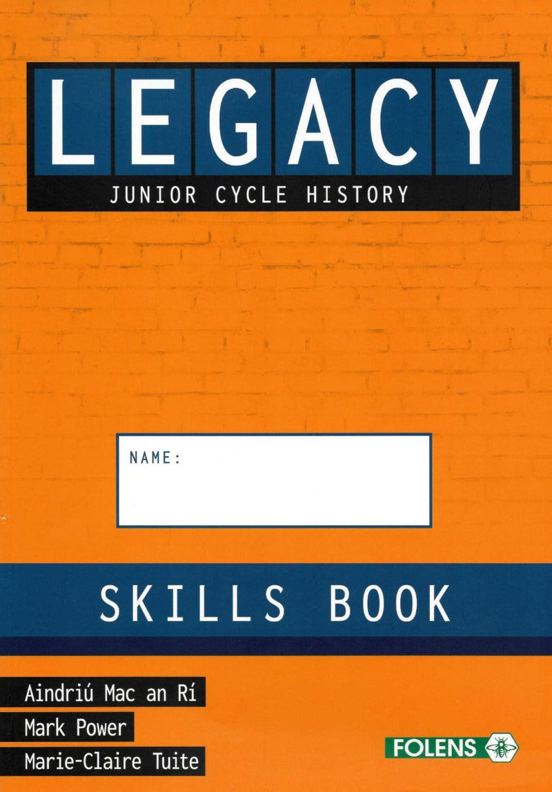 Legacy - Textbook and Workbook - Set by Folens on Schoolbooks.ie