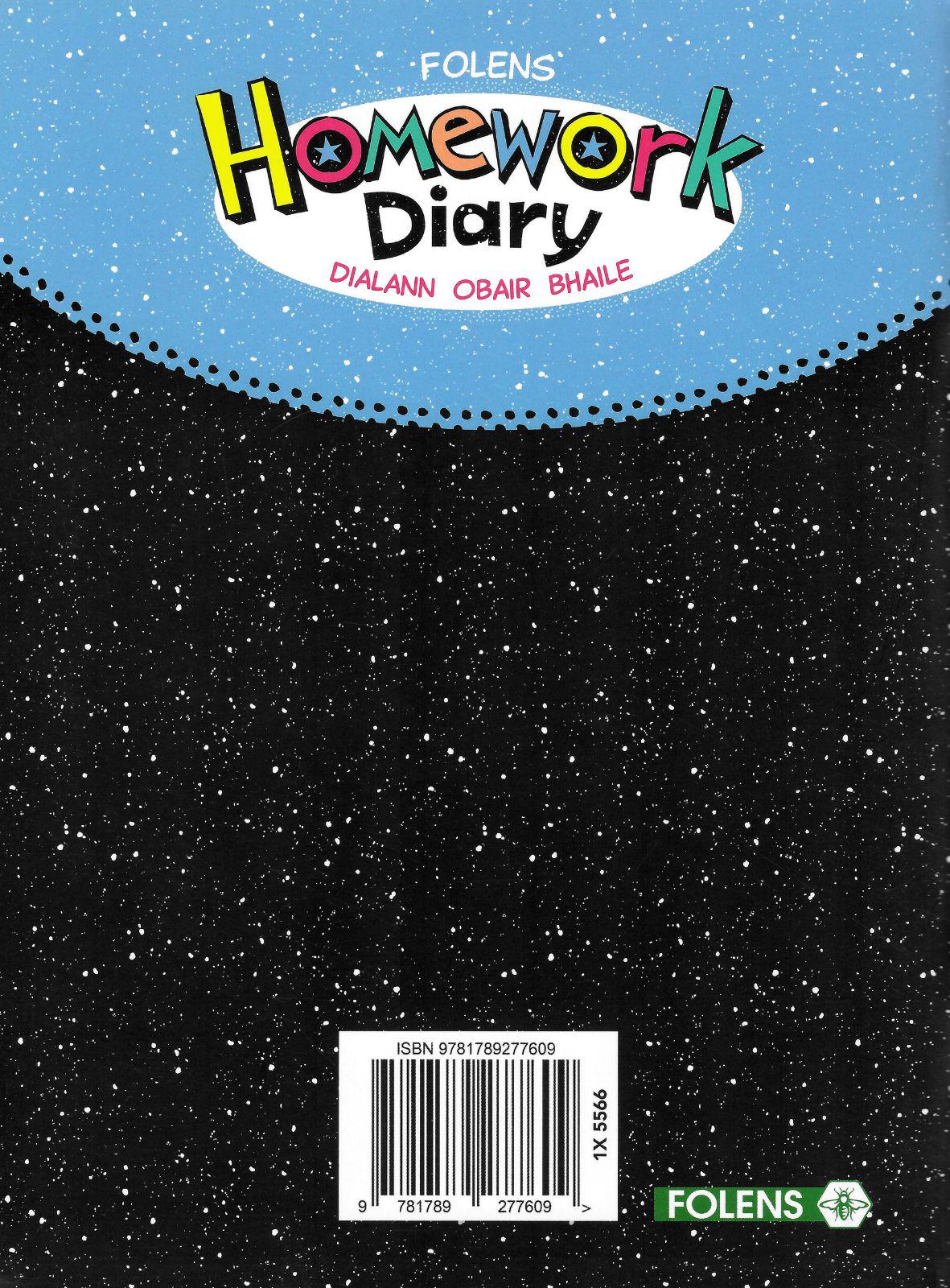 Primary Homework Diary / Journal - New Edition (2021) by Folens on Schoolbooks.ie