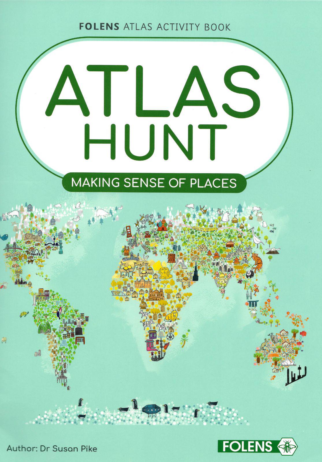 Philip's Irish Primary Atlas - Set (incl Atlas Hunt) - New Edition (2021) by Folens on Schoolbooks.ie