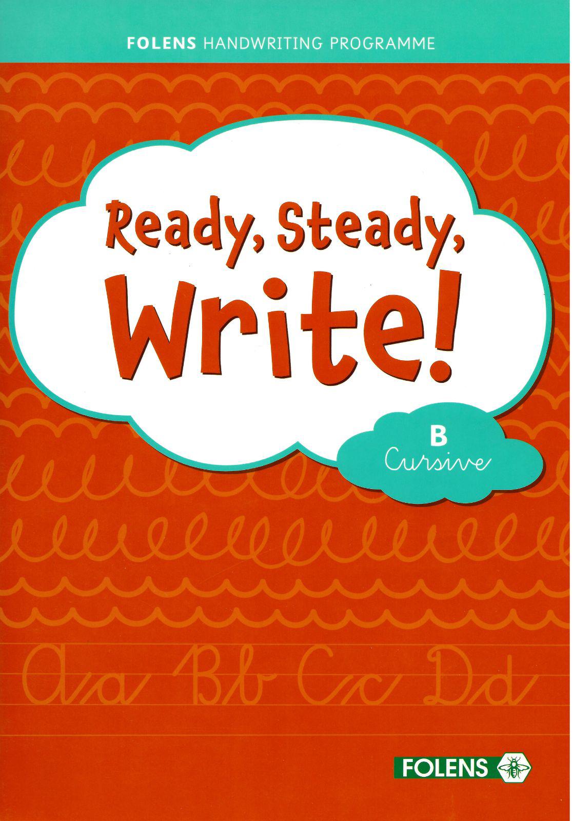 Ready, Steady, Write! Cursive B Set - Senior Infants by Folens on Schoolbooks.ie