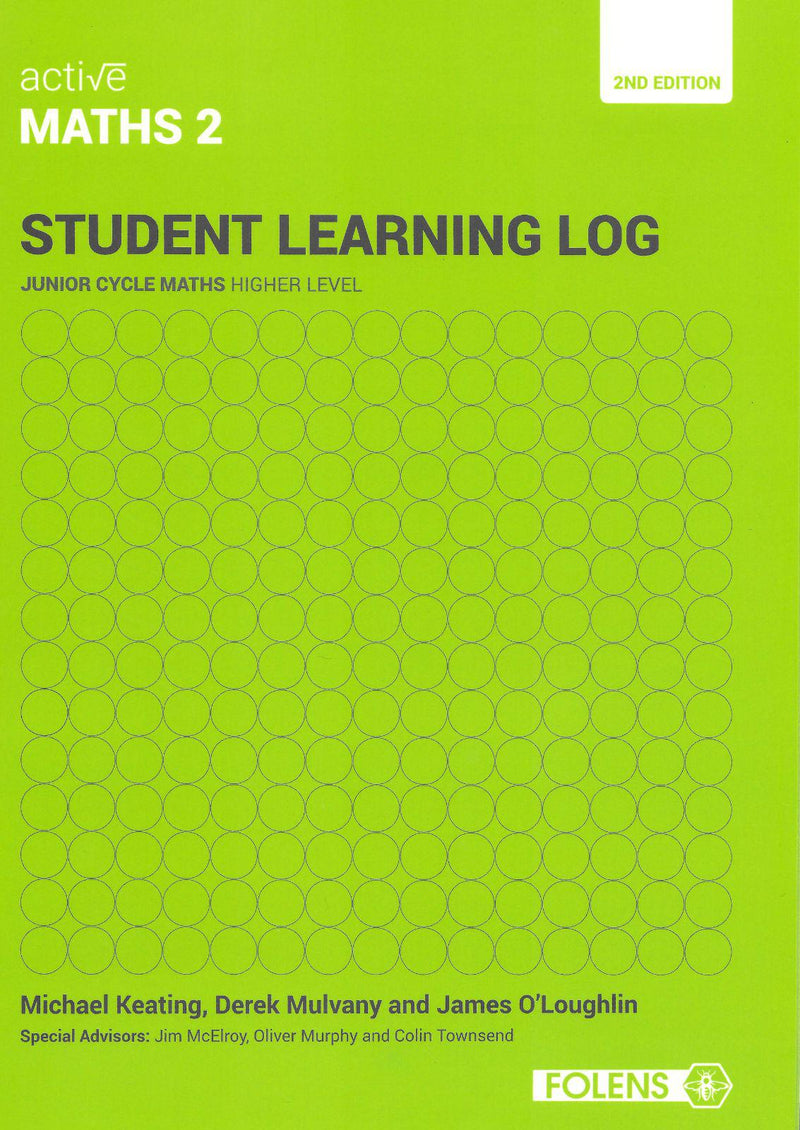 Active Maths 2 - Student Learning Log - 2nd Edition by Folens on Schoolbooks.ie
