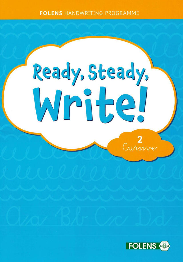 Ready, Steady, Write! Cursive 2 - Second Class by Folens on Schoolbooks.ie