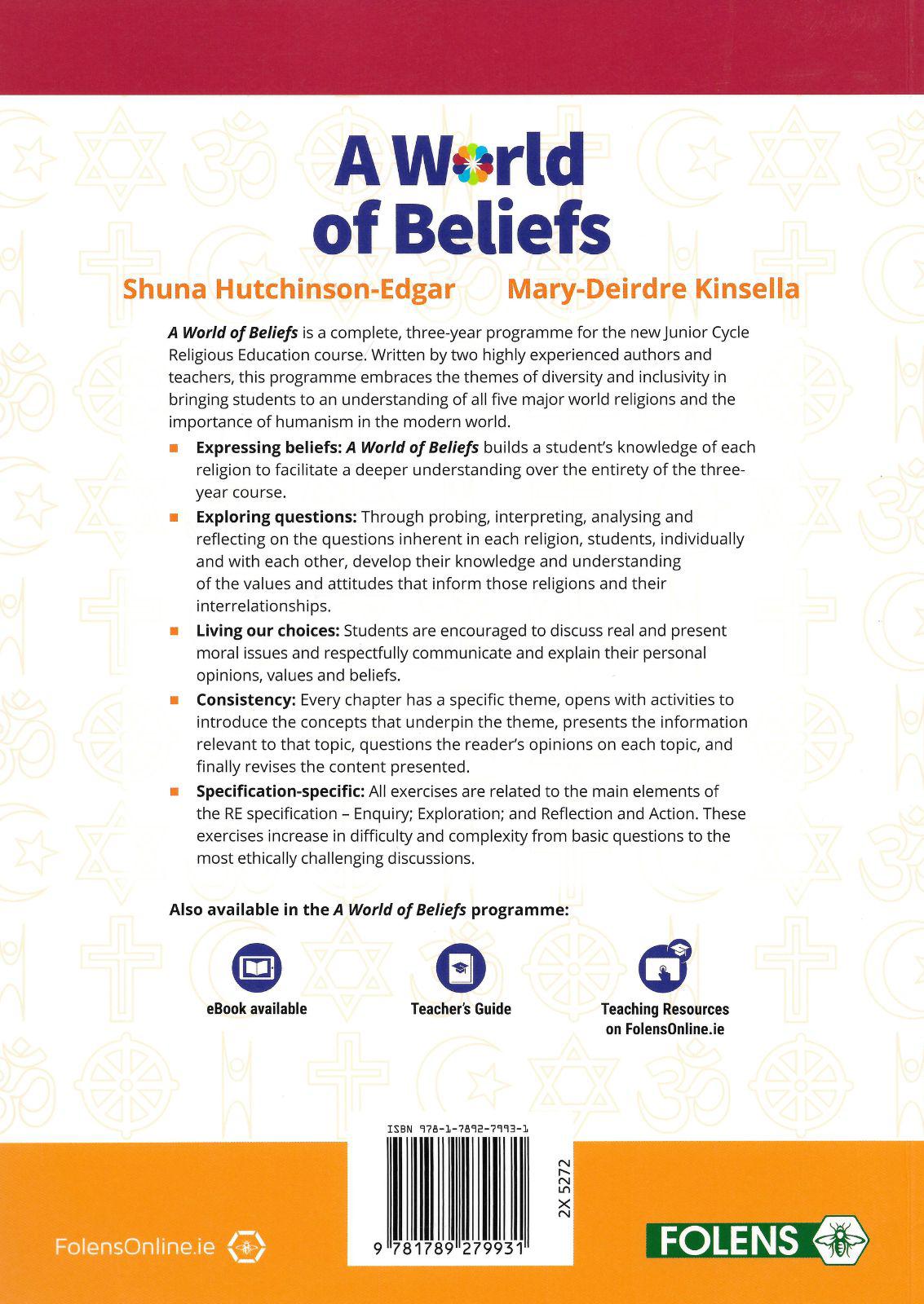 A World of Beliefs by Folens on Schoolbooks.ie