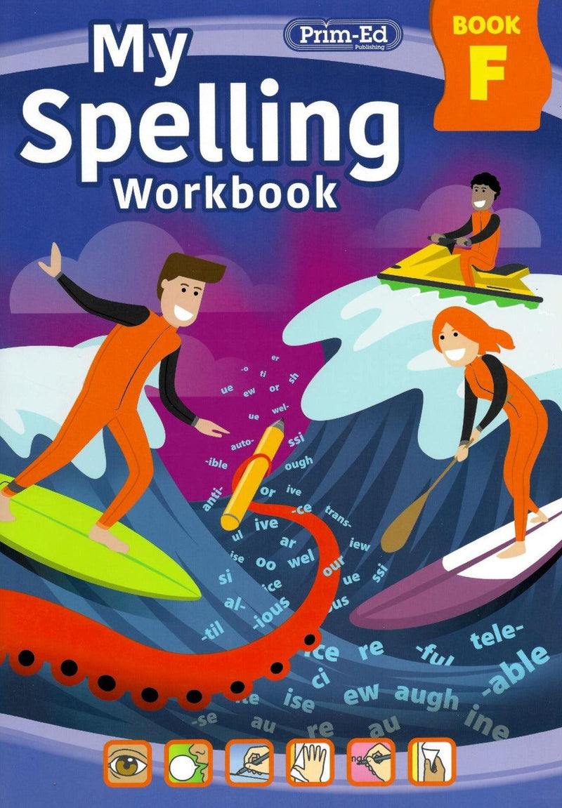 My Spelling Workbook - Book F - New Edition (2021) by Prim-Ed Publishing on Schoolbooks.ie