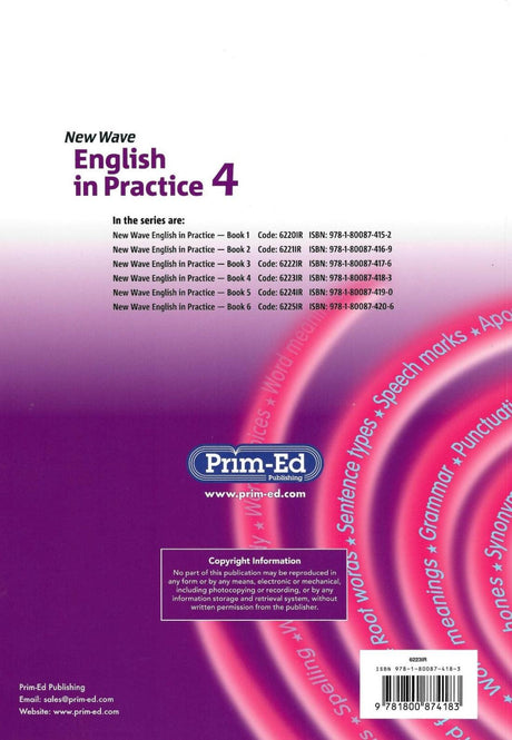 New Wave English in Practice - 4th Class - Revised / New Edition (2022) by Prim-Ed Publishing on Schoolbooks.ie