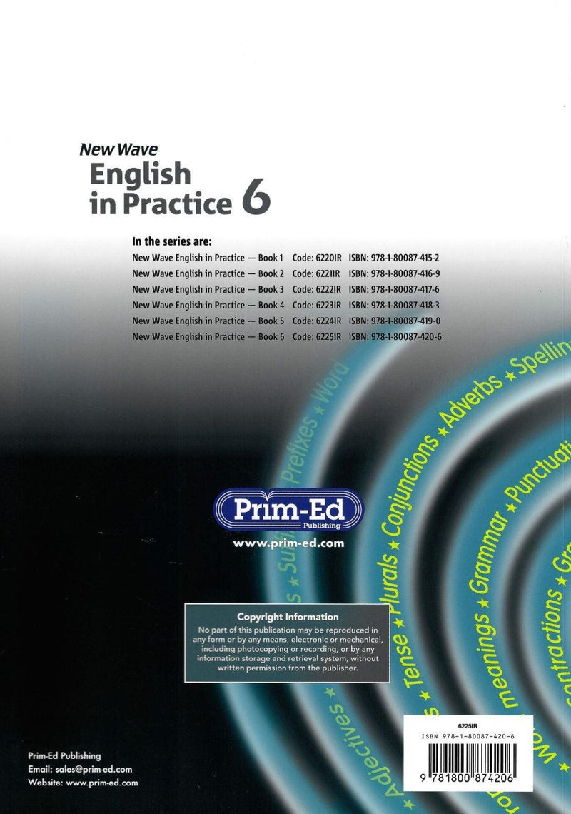 New Wave English in Practice - 6th Class - Revised / New Edition (2022) by Prim-Ed Publishing on Schoolbooks.ie
