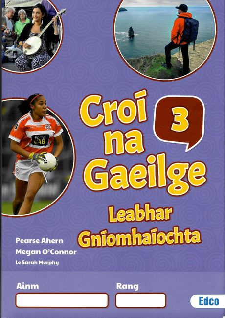 Croí na Gaeilge 3 - Textbook, Activity book and Portfolio Resource Book - Set by Edco on Schoolbooks.ie
