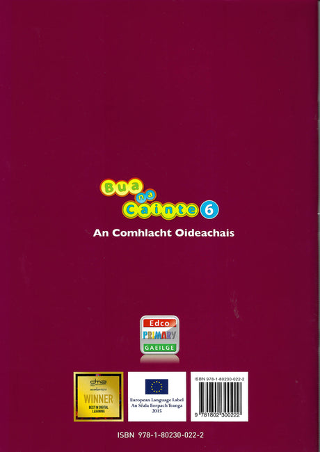 Bua na Cainte 6 - Leabhar Litrithe (Workbook Only)