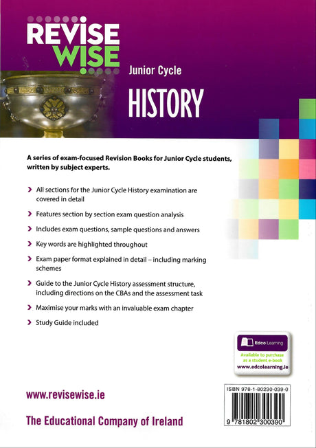 Revise Wise - Junior Cycle - History - Common Level