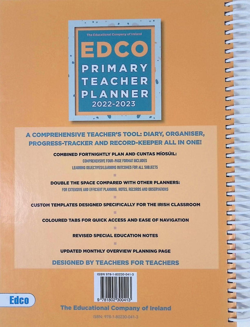 ■ Edco Primary Teacher Planner 2023-2024 by Edco on Schoolbooks.ie