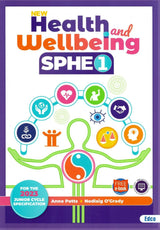 Health and Wellbeing SPHE 1 - 2nd / New Edition (2023) by Edco on Schoolbooks.ie