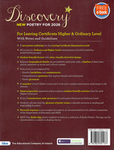 Discovery - New Poetry for 2026 - Higher & Ordinary Level - Textbook and Student Portfolio - Set by Edco on Schoolbooks.ie