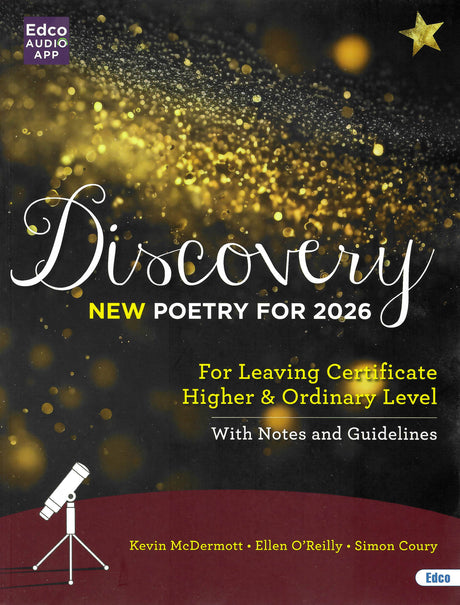 Discovery - New Poetry for 2026 - Higher & Ordinary Level - Textbook and Student Portfolio - Set by Edco on Schoolbooks.ie