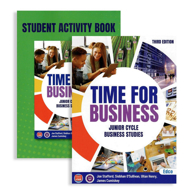 Time For Business - Textbook & Workbook Set - 3rd / New Edition (2024) by Edco on Schoolbooks.ie