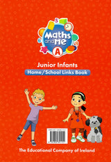 Maths and Me A - Pupils Book & Home School Links Book & Progress Assessment Booklet - Set - Junior Infants