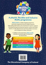 Maths and Me 2 - Pupils Book & Home School Links Book & Progress Assessment Booklet - Set - Second Class